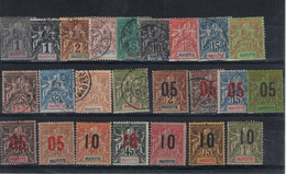 Mohélie _ 1900/1907  (1893) Lot  N°divers - Usati