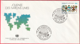 FDC - Enveloppe Nations Unies - Wien (23-10-87) - Journée Des Nations Unies - Covers & Documents