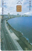 Nº 167 TARJETA DE CUBA DE EL MALECON HABANERO - Cuba