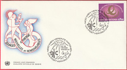 FDC - Enveloppe Nations Unies - Wien (29-5-81) - Sources Energie Nouvelles Et Renouvelables (1) - Briefe U. Dokumente