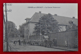 CPA Condé-sur-L'Escaut - Caserne Vautourneux (59 France) - Conde Sur Escaut