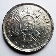 BOLIVIA  - 50 Centavos - 1897 CB - Bolivië