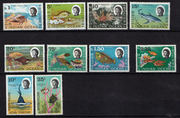 BRITISH INDIAN OCEAN TERRITORY - Faune, Poissons, Crabe, Requin - 1968 - MNH - Territoire Britannique De L'Océan Indien