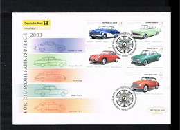 Transport - Cars - FDC Mi. 2362-66 Germany 2003 [D19_128] - Voitures
