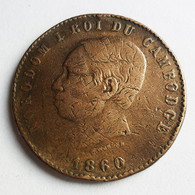 CAMBODIA - 10 Centimes - 1860 - Kambodscha