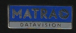 75275-Pin's- Matra Datavision,IBM. - Informatique