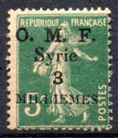 Syrie: Yvert 27**; MNH - Unused Stamps