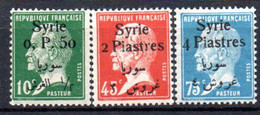 Syrie: Yvert 143-146-148*; 3 Valeurs - Unused Stamps