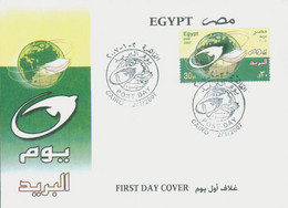 EGS30766 Egypt 2007 Illustrated FDC Post Day - Cartas