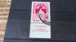 ISRAEL  YVERT N° 382 - Oblitérés (avec Tabs)