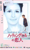 Carte Prépayée Japon * CINEMA * FILM * NOTTING HILL * JULIA ROBERTS   (5001) Japan Movie Prepaid Card * KINO Karte - Cine