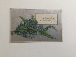 Carte Postale Ancienne Un Bonjour De Tournai - Tournai