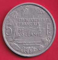 5 Francs 1952 - Etablissements Français De L'Océanie - - French Polynesia