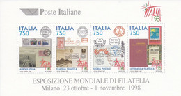 ITALIE Bloc-feuillet 18 1997 Exposition Mondiale De Philatélie Milan - Blocchi & Foglietti