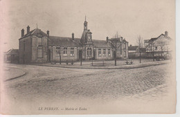 CPA Précurseur Le Perray(-en-Yvelines) - Mairie Et écoles - Le Perray En Yvelines