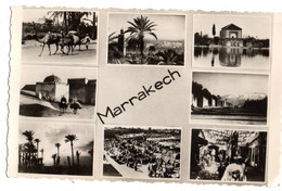 Maroc --MARRAKECH --1951-- Multivues ...................à Saisir - Marrakech