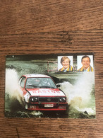 Carte Postale GUY COLSOUL - ALAIN LOPES - OPEL ASCONA 400  Rallye  ( 1982 ) - Rallyes