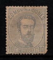 0129- SPAIN 1872- SC#:181 -MNG- KING AMADEO - Ungebraucht