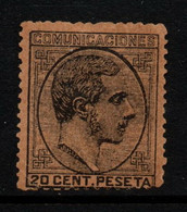 0137- SPAIN 1878- SC#: 235 - MNG - KING ALFONSO XII - Nuevos