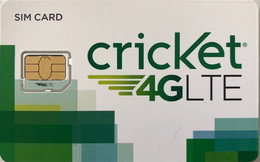 USA : GSM  SIM CARD  : CRICKET  MINT (micro Chip .. Older Version) - Schede A Pulce