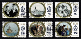 New Zealand 2016 Royal NZ Navy - 75th Anniversary Set Of 6 Used - Oblitérés