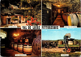 (1 K 41) France - Val De Loire - Caves With Barel - Cave Et Tonneaux - Vignes