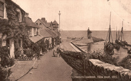 UK - Lynmouth Harbour - From Mars Hill - RARE In This Edition! - Lynmouth & Lynton