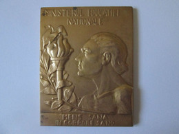 Romanian Medal:Mens Sana In Corpore Sano-The Ministry Of National Education 1930s - Altri & Non Classificati