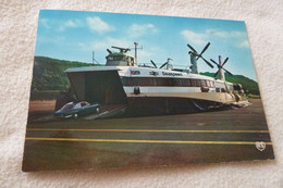 BELLE CARTE "L'HOVERCRAFT SR N 4" .....ENTRE DOUVRES ET LE PORTEL - Aéroglisseurs