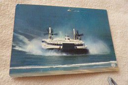 BELLE CARTE "L'HOVERCRAFT SR N 4" .....ENTRE DOUVRES ET LE PORTEL - Aéroglisseurs