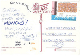 CARTOLINA PER ITALIA - Storia Postale