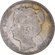 Monnaie, Pays-Bas, Wilhelmina I, 25 Cents, 1901, Utrecht, TB, Argent, KM:120.2 - 25 Centavos