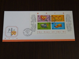 Hong Kong 1997 Year Of The Ox FDC VF - FDC