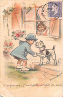 Illustrateur " Germaine BOURET "  -  T'en Fais Pas, J't'ai Apporté Un Ticket De Sucre !...   Chien - Bouret, Germaine