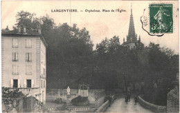 CPA-Carte Postale France Largentière Orphelinat Place De L'église 1908VM55862ok - Largentiere