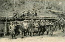 Turtier * Militaria * La France Reconquise 1917 * Nos Troupes Dans Les Abris Allemands * Soldats Militaires - Autres & Non Classés