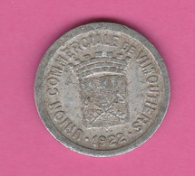 Orne - Vimoutiers - Union Commerciale 1922 - 10 Centimes - Blason - Monétaires / De Nécessité