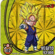 Magnets Magnet Stacks Dragon Ball Dragonball 12 Vegito - Characters