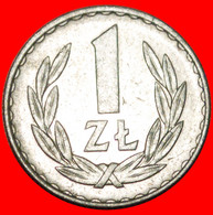 * SOCIALIST STARS ON EAGLE (1957-1985): POLAND ★ 1 ZLOTY 1975! DIES I+A MINT LUSTRE! LOW START ★ NO RESERVE! - Pologne