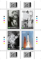 St. Vincent  & The Grenadines 2021  Space Animals In Space Set Of 4 I202205 - St.Vincent & Grenadines