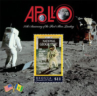 Bequia Grenadines Of St.Vincent 2019  APOLLO 11 ,space   I202001 - St.Vincent & Grenadines