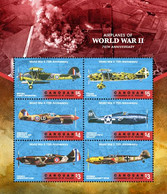 Canouan Grenadines Of Saint Vincent 2018 	AIRPLANES OF WWII - 75TH ANNIVERSARY   I202001 - St.Vincent & Grenadines