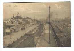 ATHUS   La Gare  1920 - Aubange