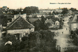 Mamers * Vue Prise De La Gare * Café Fleury - Mamers