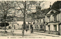 Mamers * L'hôtel De Ville , La Bibliothèque Et Le Musée - Mamers