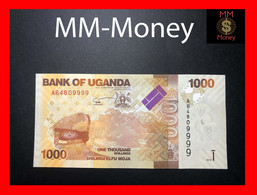 UGANDA 1.000 1000 Shillings  2010  "fancy Ending Serial  Xxx9999"    P. 49  UNC - Uganda