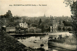 Beaumont Sur Sarthe * Vue Générale Sur Le Village - Beaumont Sur Sarthe