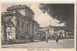 Cartolina - Postcard /  Viaggiata - Sent /  Napoli - Ingresso Terme Di Agnano. - Napoli (Naples)