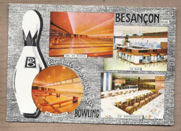 CPSM 25 - BESANCON - " LE BOWLING BRUNSWICK " - Le Plus Grand Bowling De France - Route De Marchaux TB CP Multivue 1967 - Boliche