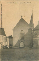 Ste Suzanne * La Place Hubert II Et église Du Village * Bourrellerie LEPAGE - Sainte Suzanne